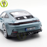 1/18 Porsche 911 S/T 2023 Norev 187470 Meissen Blue Diecast Model Toys Car Gifts For Father Friends