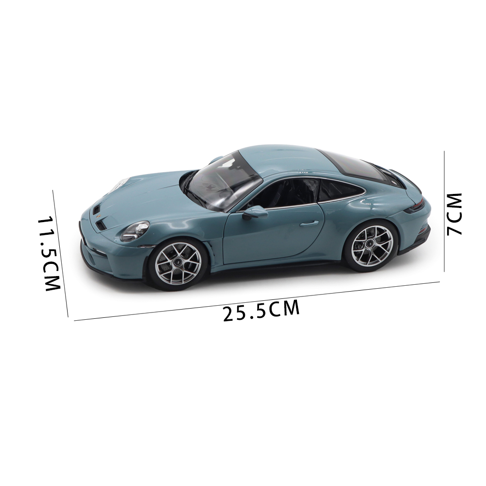 1/18 Porsche 911 S/T 2023 Norev 187470 Meissen Blue Diecast