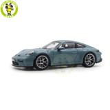 1/18 Porsche 911 S/T 2023 Norev 187470 Meissen Blue Diecast Model Toys Car Gifts For Father Friends