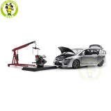 1/18 MOTORHELIX Honda CIVIC Type R FD2 2007 Early Version Diecast Model Toy Car Gifts For Father Friends