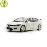 1/18 MOTORHELIX Honda CIVIC Type R FD2 2007 Early Version Diecast Model Toy Car Gifts For Father Friends