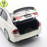 1/18 MOTORHELIX Honda CIVIC Type R FD2 2007 Early Version Diecast Model Toy Car Gifts For Father Friends