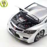 1/18 MOTORHELIX Honda CIVIC Type R FD2 2007 Early Version Diecast Model Toy Car Gifts For Father Friends