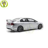 1/18 MOTORHELIX Honda CIVIC Type R FD2 2007 Early Version Diecast Model Toy Car Gifts For Father Friends