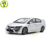1/18 MOTORHELIX Honda CIVIC Type R FD2 2007 Early Version Diecast Model Toy Car Gifts For Father Friends