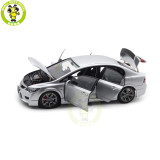 1/18 MOTORHELIX Honda CIVIC Type R FD2 2007 Early Version Diecast Model Toy Car Gifts For Father Friends