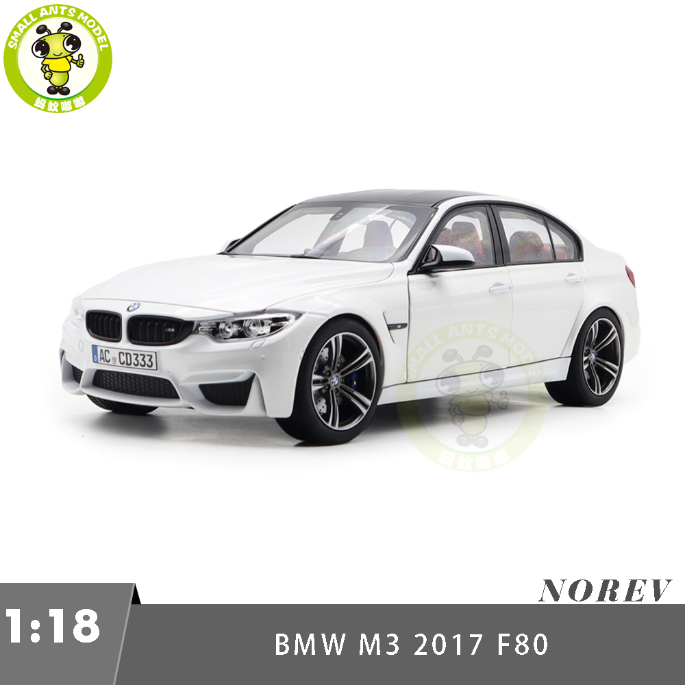 NOREV 1:18 BMW M3 F80 Model Car Diecast Metal Hobby Gifts