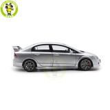 1/18 MOTORHELIX Honda CIVIC Type R FD2 2007 Early Version Diecast Model Toy Car Gifts For Father Friends
