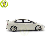 1/18 MOTORHELIX Honda CIVIC Type R FD2 2007 Early Version Diecast Model Toy Car Gifts For Father Friends
