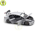 1/18 MOTORHELIX Honda CIVIC Type R FD2 2007 Early Version Diecast Model Toy Car Gifts For Father Friends