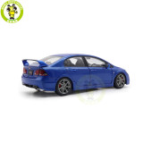 1/18 MOTORHELIX Honda CIVIC Type R FD2 2007 Early Version Diecast Model Toy Car Gifts For Father Friends