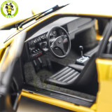 1/18 Lamborghini Urraco Rally 1974 KYOSHO 08445GY Yellow Diecast Model Toy Cars Gifts For Father Friends