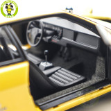 1/18 Lamborghini Urraco Rally 1974 KYOSHO 08445GY Yellow Diecast Model Toy Cars Gifts For Father Friends