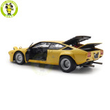 1/18 Lamborghini Urraco Rally 1974 KYOSHO 08445GY Yellow Diecast Model Toy Cars Gifts For Father Friends