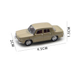 1/87 Norev 512796 Renault 8 1964 Beige Diecast Model Toy Car Gifts For Friends