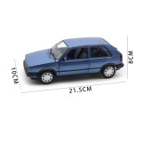 1/18 Norev 188562 VW Volkswagen Golf 1988 10 Million Blue Diecast Model Toy Car Gifts For Friends