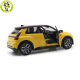 1/18 Renault 5 E-Tech 100% Electric 2024 Norev 185500 Yellow/Black Diecast Model Toy Car Gifts For Father Friends