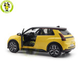 1/18 Renault 5 E-Tech 100% Electric 2024 Norev 185500 Yellow/Black Diecast Model Toy Car Gifts For Father Friends