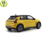 1/18 Renault 5 E-Tech 100% Electric 2024 Norev 185500 Yellow/Black Diecast Model Toy Car Gifts For Father Friends