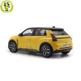 1/18 Renault 5 E-Tech 100% Electric 2024 Norev 185500 Yellow/Black Diecast Model Toy Car Gifts For Father Friends