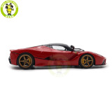 1/18 BBR 182221-2 Ferrari LaFerrari Rosso Corsa With Gold Wheels Diecast Model Toys Car Gifts For Father Friends