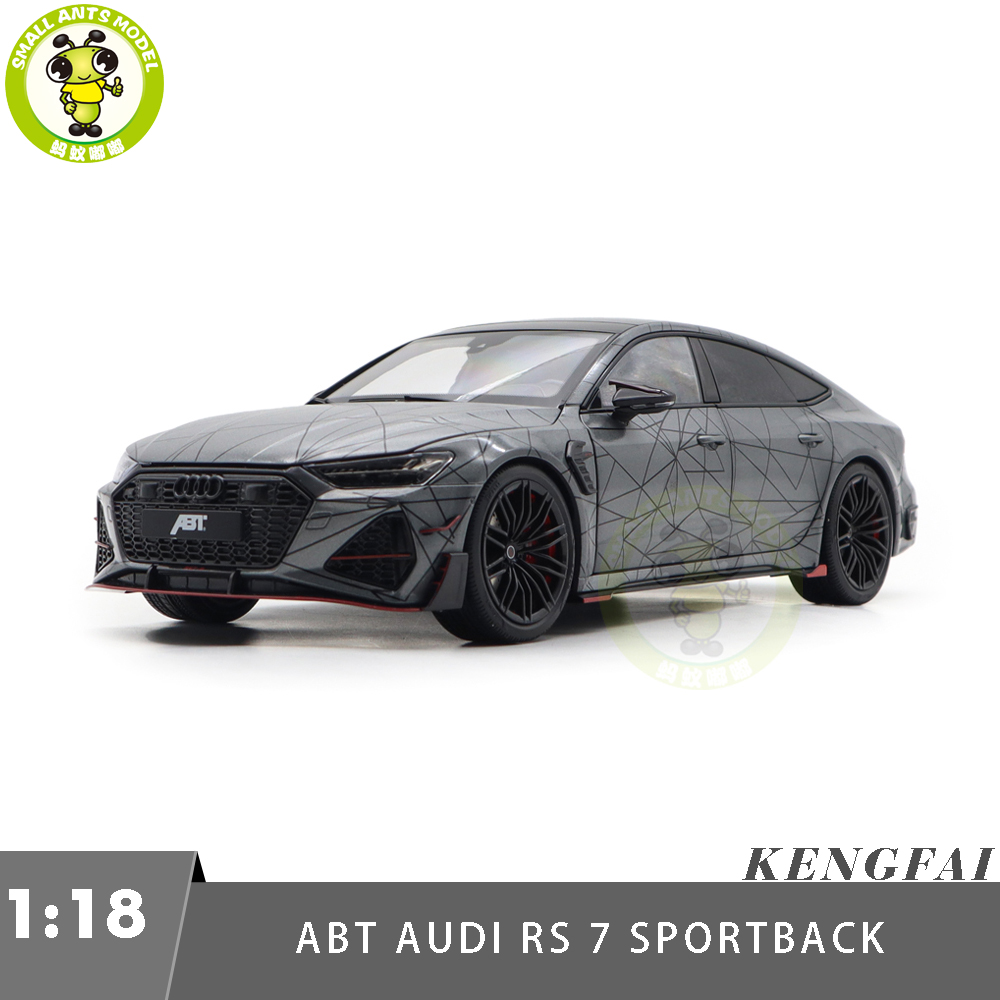 KengFai 1/18 アウディ RS7 ABT 合金製ミニカー KengFai 1/18 Audi Rs7 2021 (YELLOW) - YouTube