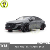 1/18 ABT Audi RS 7 RS7 KengFai Diecast Model Car Gifts For Father Friends
