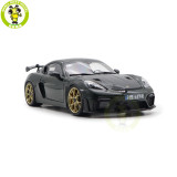 1/18 Porsche 718 Cayman GT4 RS 2023 Weissach Pack Norev 187250 Brewster Green Diecast Model Toys Car Gifts For Father Friends