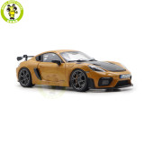 1/18 Porsche 718 Cayman GT4 RS 2023 Weissach Pack Norev 187252 Bahama Yellow Diecast Model Toys Car Gifts For Father Friends