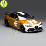 Pre-order 1/18 Alfa Romeo Giulia GTAm MOTORHELIX Diecast Model Toy Car Gifts For Father Friends