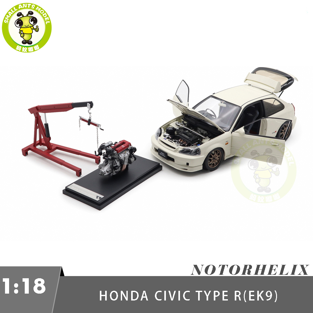 HONDA All New CIVIC 1/18 ミニカー Amazon | 1/18 ミニカー 2023 Honda Civic TYPE-R FL5 ダイ