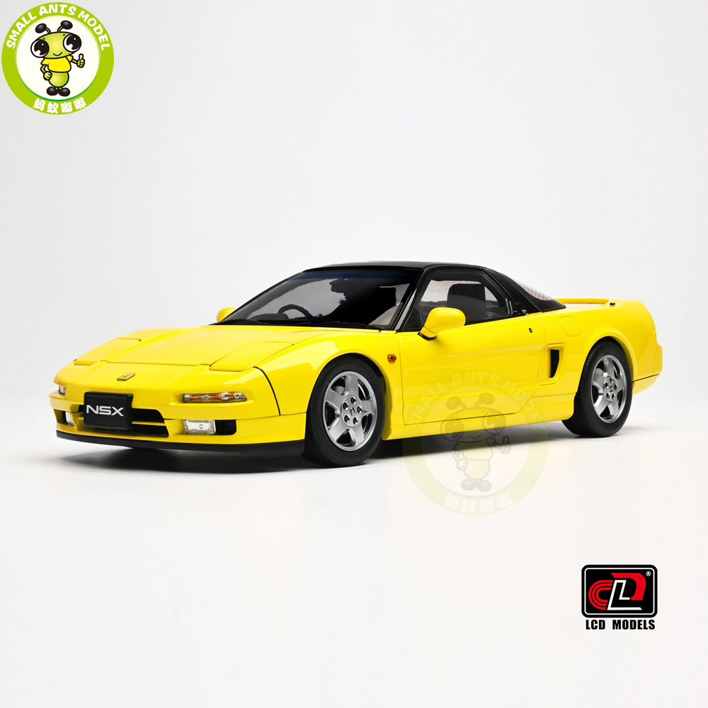 ミニカー RC 1/18 HONDA NSX dwos6rj 1/18 LCD Honda NSX MK1 NA1 (Red) Diecast Car Model