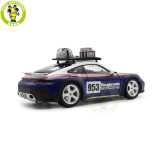 1/18 Minichamps Porsche 911 DAKAR 2022 #953 Diecast Model Toys Car Gifts For Friends Father