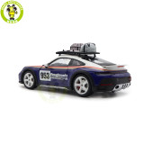 1/18 Minichamps Porsche 911 DAKAR 2022 #953 Diecast Model Toys Car Gifts For Friends Father