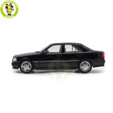 1/18 Mercedes-Benz C36 AMG 1993 Norev 183381 Black Metallic Diecast Model Toys Car Gifts For Father Friends
