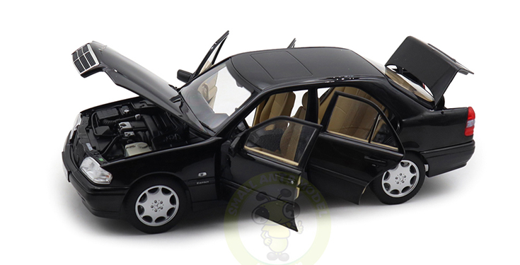 1/18 Mercedes-Benz C CLASS 1997 Norev 183373 Black Metallic
