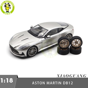 1/18 Aston Martin DB12 DB 12 Goldfinger Version Diecast Model Toy Car Gifts For Father Friends