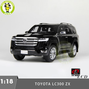 1/18 LCD TOYOTA LAND CRUISER 300 LC300 ZX Diecast Model Toy Car Gifts For Friends Father
