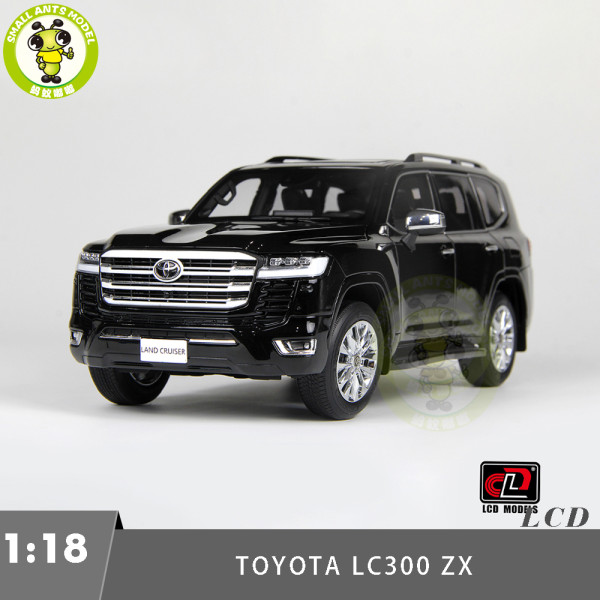 1/18 LCD TOYOTA LAND CRUISER 300 LC300 ZX Diecast Model Toy Car Gifts For Friends Father