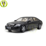 1/18 Motorhelix Mercedes Benz S600L S600 S CLASS W221 Diecast Model Toy Car Gifts For Friends Father