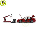 1/18 MOTORHELIX Mitsubishi EVO IV Diecast Model Toy Car Gifts For Father Friends