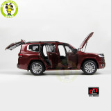 1/18 LCD TOYOTA LAND CRUISER 300 LC300 ZX Diecast Model Toy Car Gifts For Friends Father