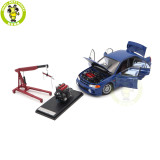 1/18 MOTORHELIX Mitsubishi EVO IV Diecast Model Toy Car Gifts For Father Friends