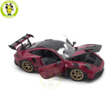 1/18 Porsche 911 992 GT3 RS 2022 Norev 187370 Star Ruby Diecast Model Toys Car Gifts For Friends Father