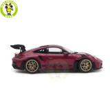 1/18 Porsche 911 992 GT3 RS 2022 Norev 187370 Star Ruby Diecast Model Toys Car Gifts For Friends Father