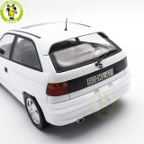 1/18 Opel Astra Gsi 1991 Norev 183673 White Diecast Model Toy Car Gifts For Father Friends