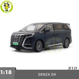 1/18 BYD Tengshi D9 MPV Diecast Model Toy Car Gifts For Father Friends