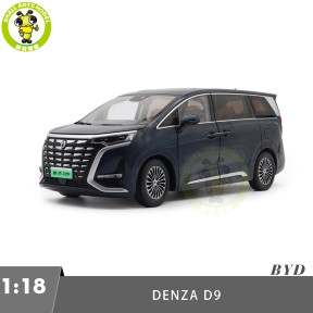 1/18 BYD Tengshi D9 MPV Diecast Model Toy Car Gifts For Father Friends