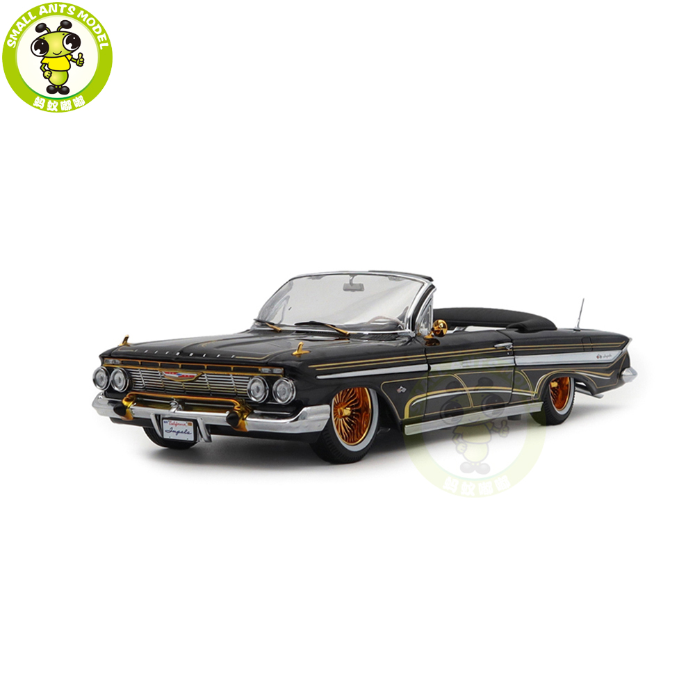 1/18 ミニカー CHEVROLET IMPALA 1961 Sunstar 1961 Chevrolet Impala SS 409 Open White 1:18 scale