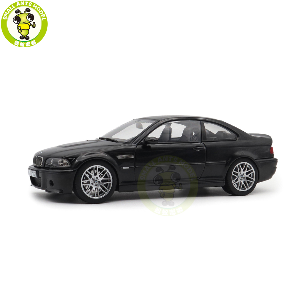 1/18 BMW M3 CSL 2003 E46 Norev 183017 Saphire Black Diecast
